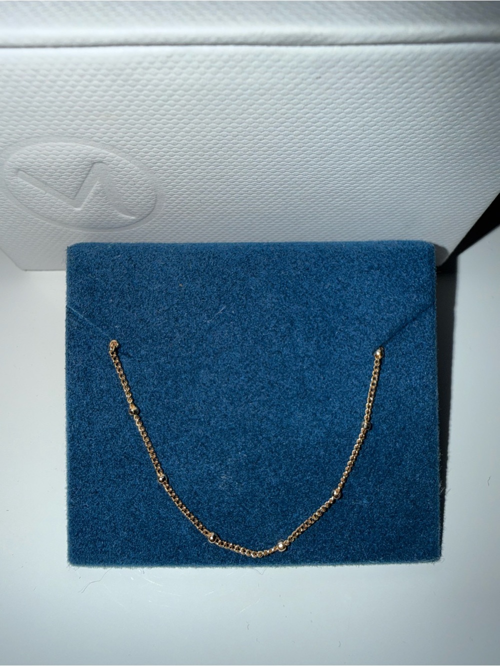 Mejuri 10K Gold Sphere Chain Necklace